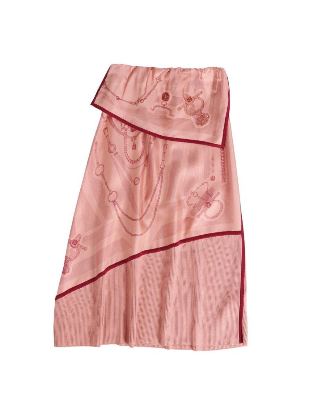 Hermes Skirt Long Silk Tweet
